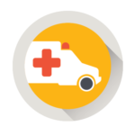 Icon of ambulance