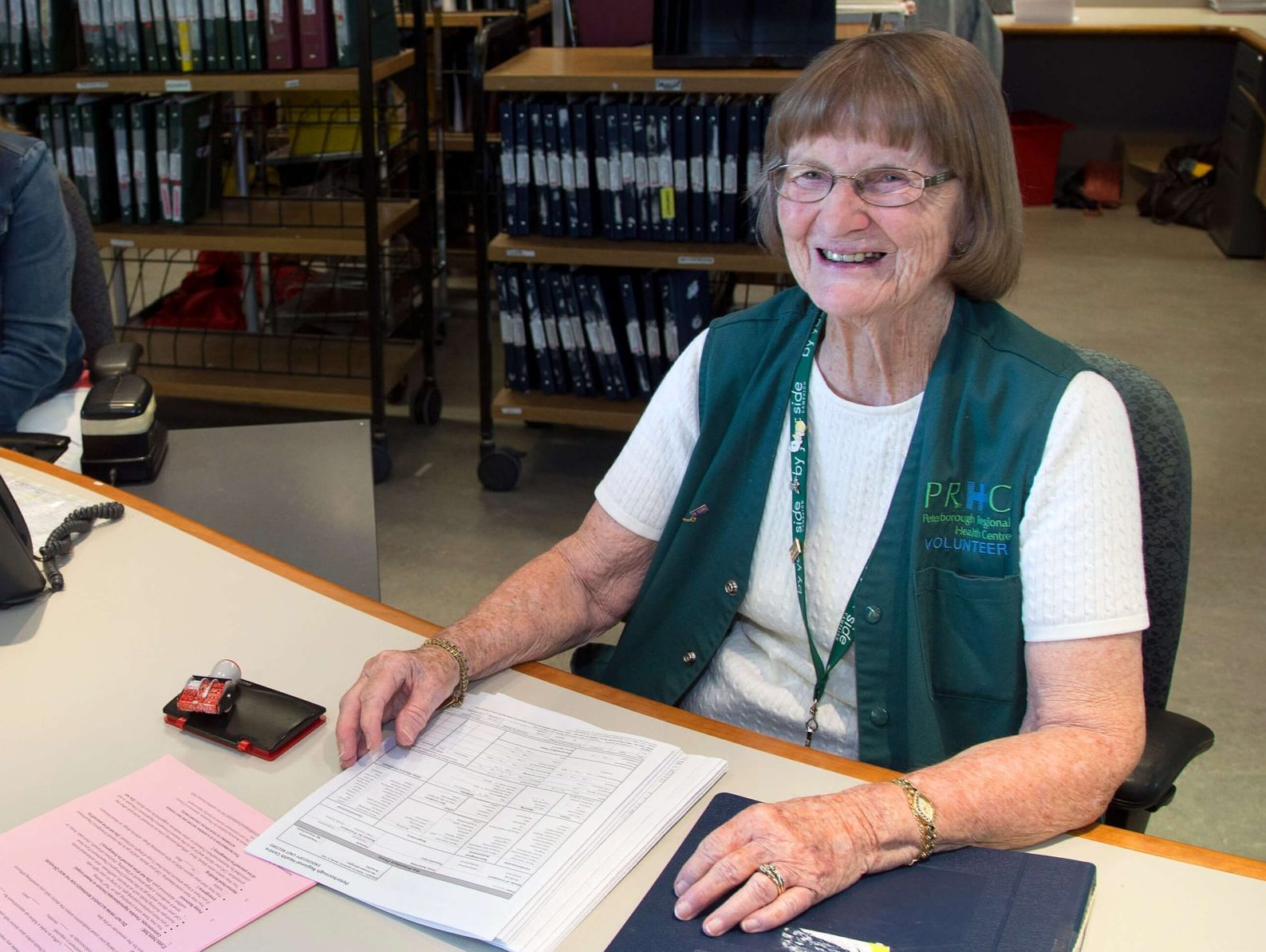 PRHC Foundation legacy donor and hospital volunteer Audrey Ashdown