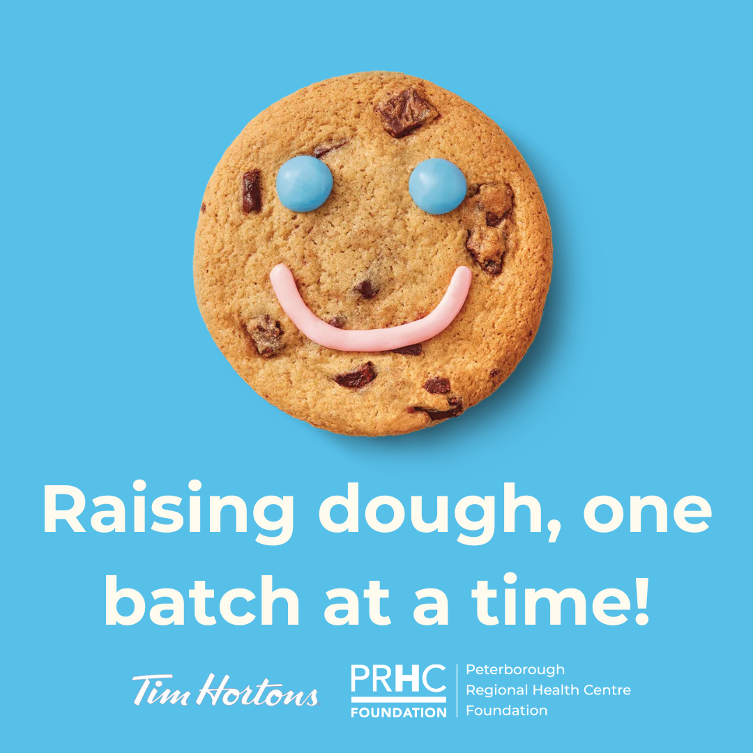 Tim Hortons Smile Cookies are back at PRHC and bigger than ever!