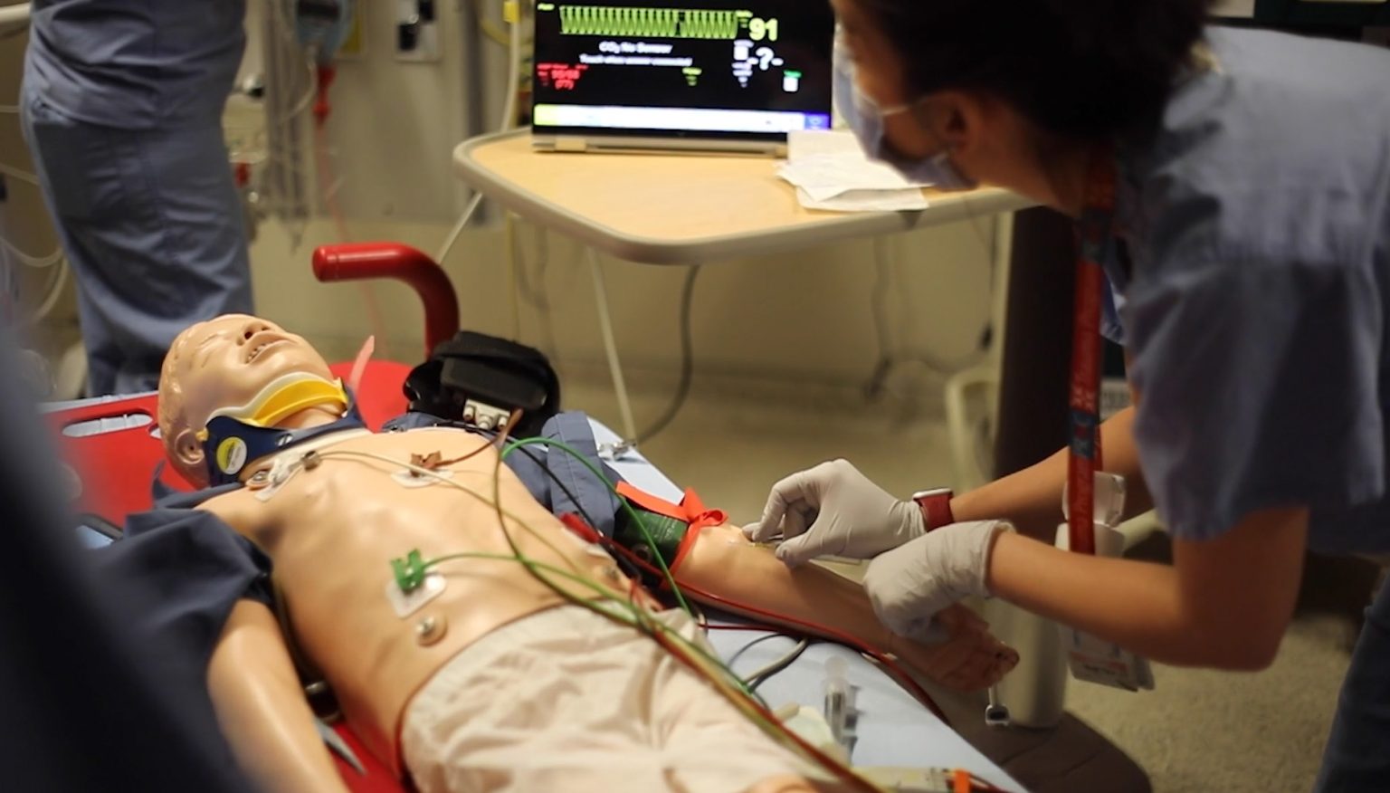 Emergency Department Simulation Mannequin